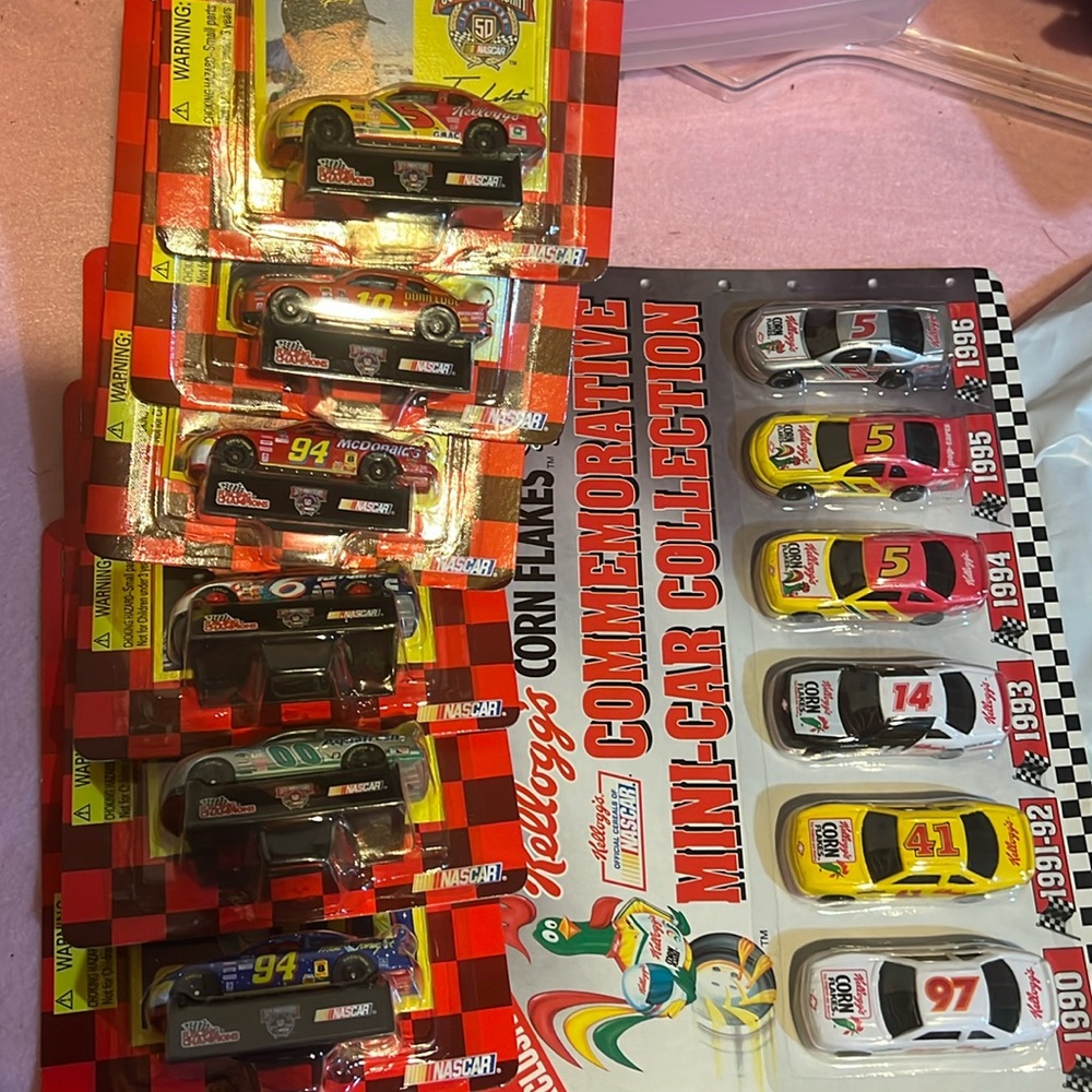 NASCAR 12 die cast mini car collection